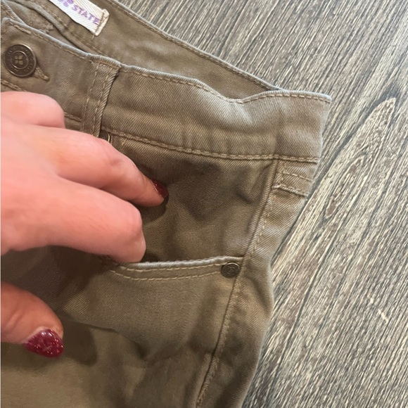 Altar'd State Skinny Jeans Pockets Casual Regular Fit Denim Brown Size 28 - Picture 4 of 11